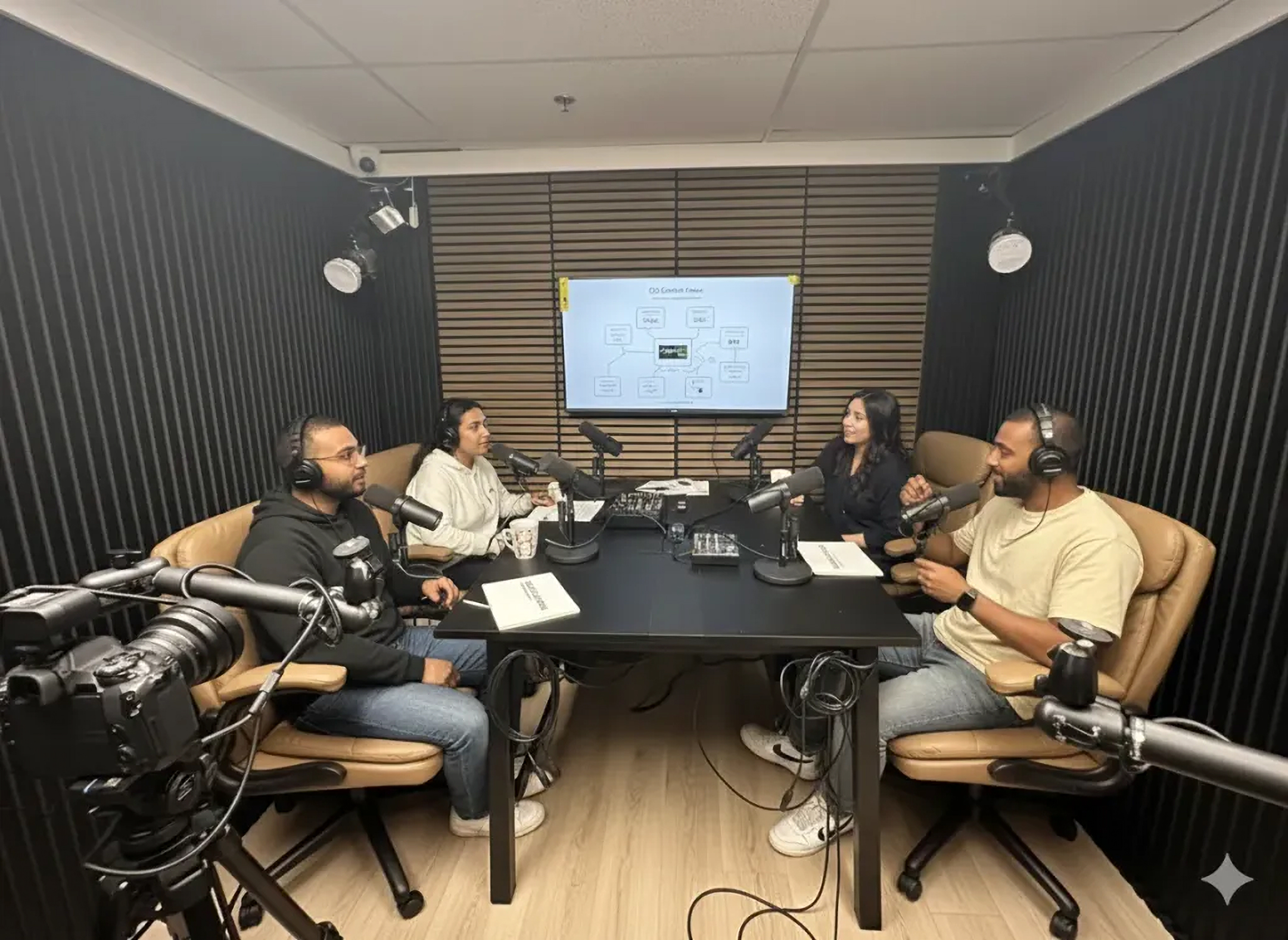 PANEL PODCAST studio format